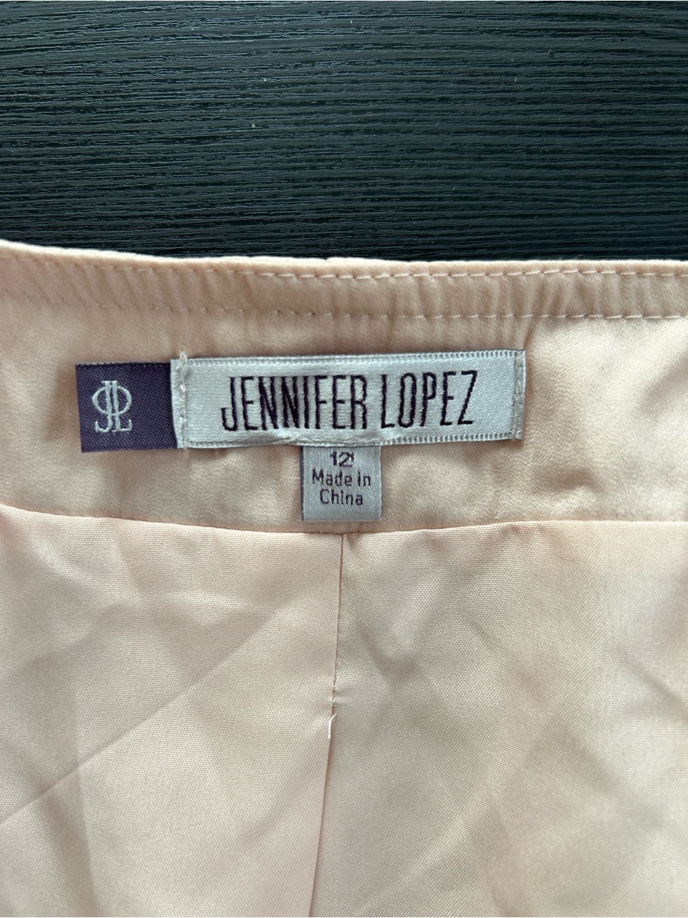 Jennifer Lopez Soft Pink Ruffled Open-Front Jacket - Picture 6 of 6